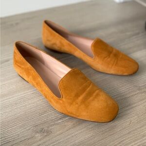 JCrew moccasins suede flat shoes in great condition